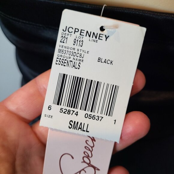 Vtg Y2K Speechless Halter Pleated Dress Size Small Black Babydoll Satin Gatsby - Picture 5 of 12